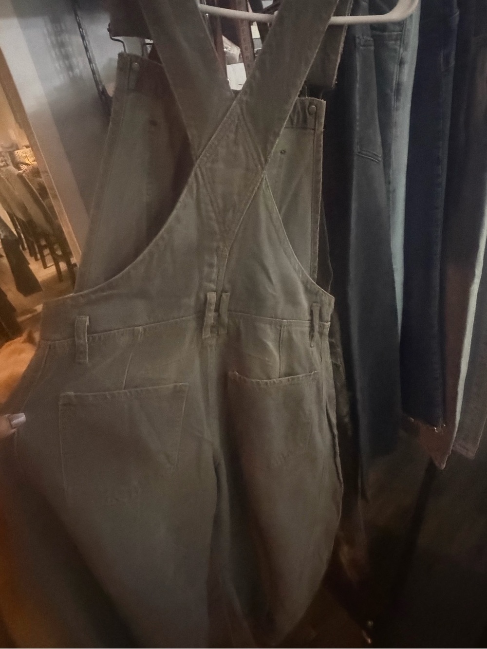 We the free “lucky you” barrel overalls - Picture 4 of 6